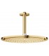 Grohe Rainshower Cosmopolitan 310 Chuveiro de teto com braço 142 mm, 1 jato Cool Sunrise (ouro brilhante) (26067GL0)