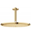 Grohe Rainshower Cosmopolitan 310 Chuveiro de teto com braço 142 mm, 1 jato Cool Sunrise (ouro brilhante) (26067GL0)