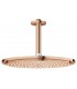 Grohe Rainshower Cosmopolitan 310 Chuveiro de teto com braço 142 mm, 1 jato Pôr do sol quente (cobre brilhante) (26067DA0)