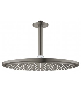 Grohe Rainshower Cosmopolitan 310 Ducha de techo con brazo 142 mm, 1 chorro Brushed hard graphite (Grafito cepillado) (26067AL0)