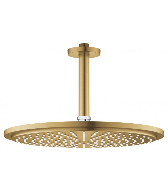 Compra online Grohe Rainshower Cosmopolitan 310 Ducha de techo con brazo 142 mm, 1 chorro Brushed cool sunrise (Oro cepillado) (26067GN0) en oferta al mejor precio