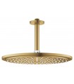 Chuveiro de teto Grohe Rainshower Cosmopolitan 310 com braço de 142 mm, 1 jato Escovado cool sunrise (Ouro escovado) (26067GN0)