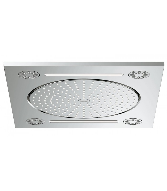 Compra online Grohe Rainshower F-Series 15" Ducha de techo con 3 chorros Cromo (27939001) en oferta al mejor precio