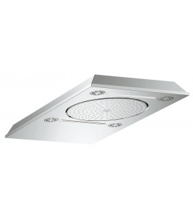 Grohe Rainshower F-Series 15" Ducha mural con 3 zonas de agua Cromo (27938001)