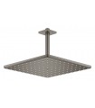Chuveiro de teto Grohe Rainshower Mono 310 Cube com braço 142 mm, 1 jato Grafite duro escovado (26566AL0)