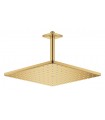 Chuveiro de teto Grohe Rainshower Mono 310 Cube com braço 142 mm, 1 jato Cool Sunrise (ouro brilhante) (26566GL0)