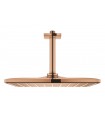 Grohe Rainshower Mono 310 Cube Ducha de techo con brazo 142 mm, 1 chorro Warm sunset (Cobre brillo) (26566DA0)