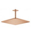Chuveiro de teto Grohe Rainshower Mono 310 Cube com braço 142 mm, 1 jato Pôr do sol quente (cobre brilhante) (26566DA0)