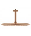 Grohe Rainshower Mono 310 Cube Ducha de techo con brazo 142 mm, 1 chorro Brushed warm sunset (Cobre cepillado) (26566DL0)