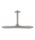Chuveiro de teto Grohe Rainshower Mono 310 Cube com braço 142 mm, 1 jato Supersteel (26566DC0)