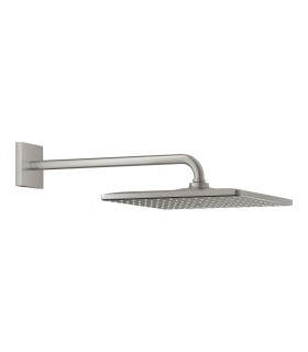 Grohe Rainshower Mono 310 Cube Ducha mural con brazo 422 mm, 1 chorro Supersteel (26564DC0)