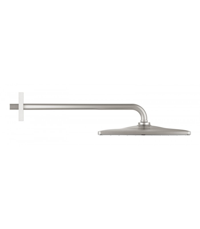 Compra online Grohe Rainshower Mono 310 Cube Chuveiro de parede com braço 422 mm, 1 jato Supersteel (26564DC0) en oferta al mejor precio