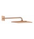 Grohe Rainshower Mono 310 Cube Ducha mural con brazo 422 mm, 1 chorro Warm sunset (Cobre brillo) (26564DA0)