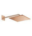 Grohe Rainshower Mono 310 Cube Ducha mural con brazo 422 mm, 1 chorro Warm sunset (Cobre brillo) (26564DA0)
