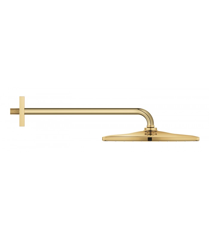 Compra online Grohe Rainshower Mono 310 Cube Chuveiro de parede com braço 422 mm, 1 jato Cool Sunrise (Ouro brilhante) (26564GL0) en oferta al mejor precio