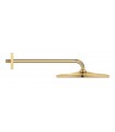 Grohe Rainshower Mono 310 Cube Chuveiro de parede com braço 422 mm, 1 jato Cool Sunrise (Ouro brilhante) (26564GL0)