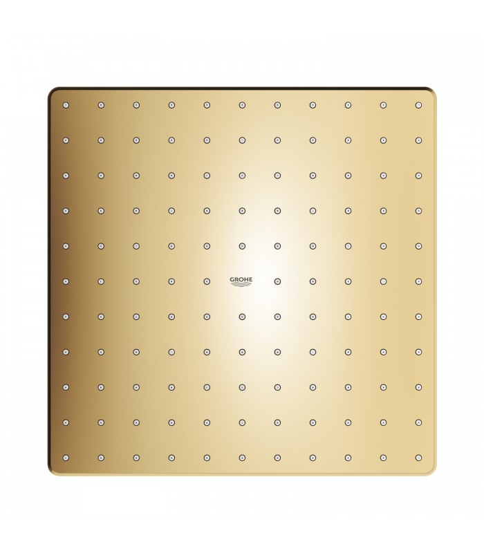 Compra online Grohe Rainshower Mono 310 Cube Chuveiro de parede com braço 422 mm, 1 jato Cool Sunrise (Ouro brilhante) (26564GL0) en oferta al mejor precio