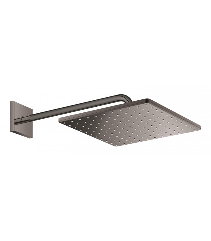 Compra online Grohe Rainshower Mono 310 Cube Chuveiro de parede com braço 422 mm, 1 jato Grafite duro (Grafite brilhante) (26564A00) en oferta al mejor precio