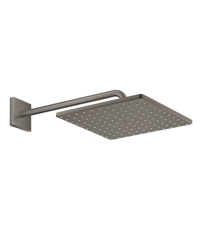 Compra online Grohe Rainshower Mono 310 Cube Chuveiro de parede com braço 422 mm, 1 jato Grafite duro escovado (26564AL0) en oferta al mejor precio