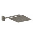 Grohe Rainshower Mono 310 Cube Chuveiro de parede com braço 422 mm, 1 jato Grafite duro escovado (26564AL0)