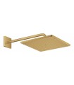 Grohe Rainshower Mono 310 Cube Chuveiro de parede com braço 422 mm, 1 jato Escovado cool sunrise (Ouro escovado) (26564GN0)