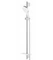 Grohe Rainshower SmartActive 130 Conjunto de chuveiro com barra 3 jatos branco lua (26579LS0)