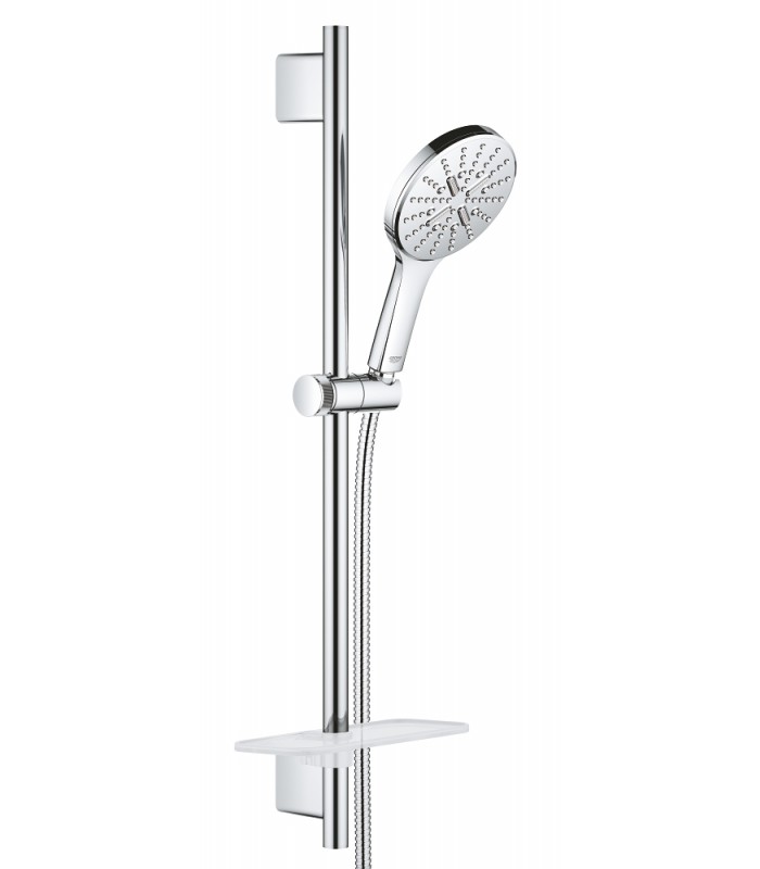 Compra online Grohe Rainshower SmartActive 130 Conjunto de ducha con barra 3 chorros Cromo (26547000) en oferta al mejor precio