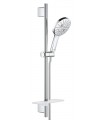 Grohe Rainshower SmartActive 130 Conjunto de chuveiro com barra 3 jatos Cromado (26547000)