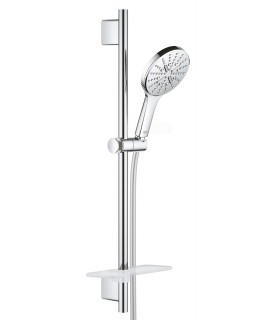 Grohe Rainshower SmartActive 130 Conjunto de chuveiro com barra 3 jatos Cromado (26546000)
