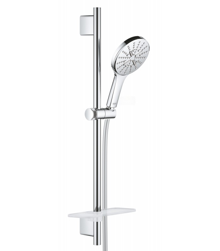 Compra online Grohe Rainshower SmartActive 130 Conjunto de ducha con barra 3 chorros Cromo (26546000) en oferta al mejor precio