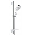 Grohe Rainshower SmartActive 130 Conjunto de chuveiro com barra 3 jatos Cromado (26546000)
