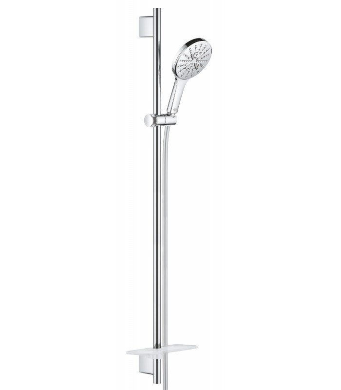 Compra online Grohe Rainshower SmartActive 130 Conjunto de chuveiro com barra 3 jatos Cromado (26548000) en oferta al mejor precio