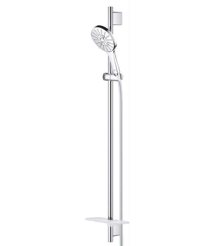 Compra online Grohe Rainshower SmartActive 130 Conjunto de ducha con barra 3 chorros Cromo (26548000) en oferta al mejor precio