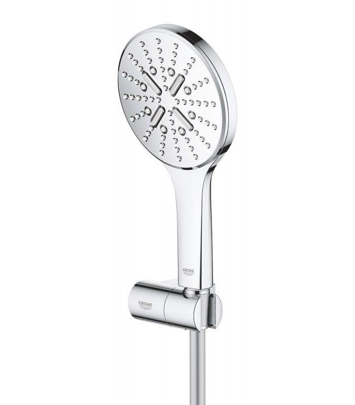Compra online Grohe Rainshower SmartActive 130 Conjunto de chuveiro com suporte 3 jatos cromado (26580000) en oferta al mejor precio