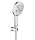 Grohe Rainshower SmartActive 130 Conjunto de chuveiro com suporte 3 jatos cromado (26581000)