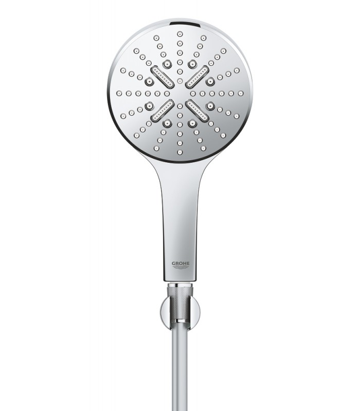 Compra online Grohe Rainshower SmartActive 130 Conjunto de ducha con soporte 3 chorros Cromo (26581000) en oferta al mejor precio