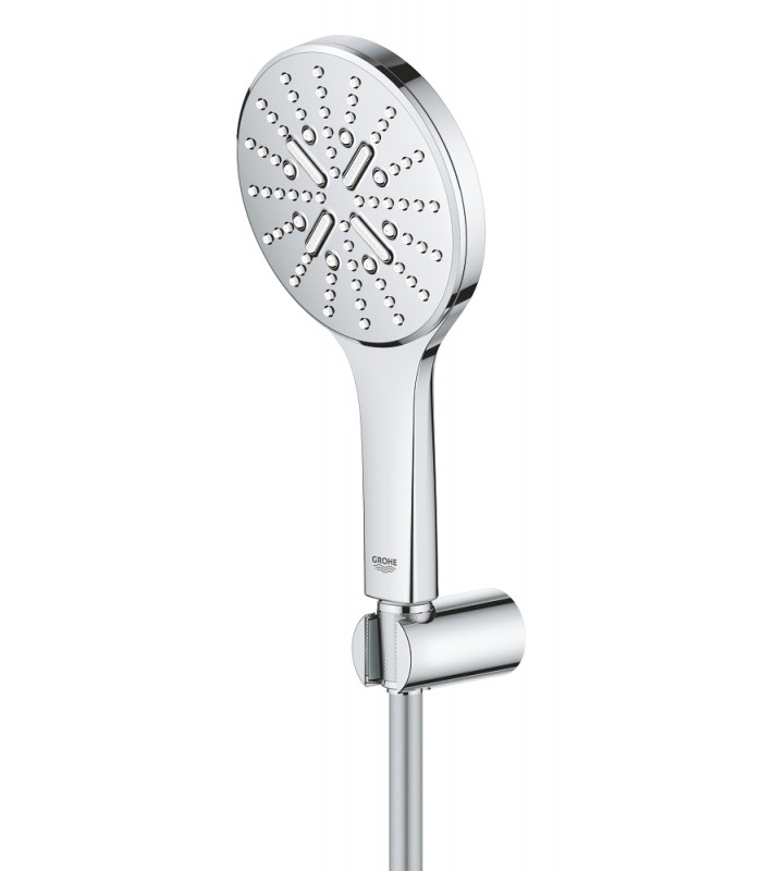 Compra online Grohe Rainshower SmartActive 130 Conjunto de chuveiro com suporte 3 jatos cromado (26581000) en oferta al mejor precio