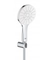Grohe Rainshower SmartActive 130 Conjunto de chuveiro com suporte 3 jatos branco lua (26581LS0)