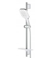 Grohe Rainshower SmartActive 130 Cube Shower set com barra 3 jatos branco lua (26584LS0)