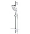 Grohe Rainshower SmartActive 130 Cube Conjunto de chuveiro com barra 3 jatos cromado (26584000)