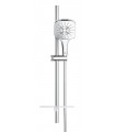 Grohe Rainshower SmartActive 130 Cube Conjunto de chuveiro com barra 3 jatos cromado (26585000)