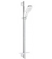 Grohe Rainshower SmartActive 130 Cube Shower set com barra 3 jatos branco lua (26587LS0)