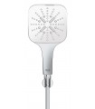 Grohe Rainshower SmartActive 130 Cube Conjunto de ducha con soporte 3 chorros moon white (26589LS0)