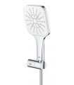 Grohe Rainshower SmartActive 130 Cube Shower set com suporte 3 jatos branco lua (26588LS0)