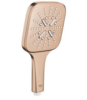 Grohe Rainshower SmartActive 130 Cube Teleducha 3 chorros Brushed warm sunset (Cobre cepillado) (26582DL0)