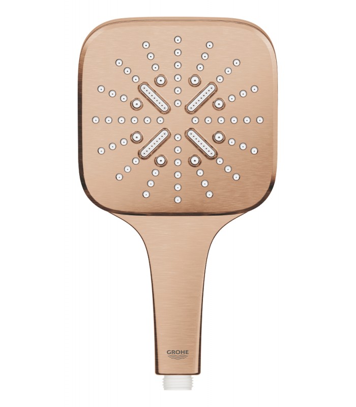 Compra online Grohe Rainshower SmartActive 130 Cube Chuveiro de mão 3 jatos Escovado pôr do sol quente (cobre escovado) (26582DL0) en oferta al mejor precio