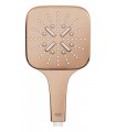 Grohe Rainshower SmartActive 130 Cube Chuveiro de mão 3 jatos Escovado pôr do sol quente (cobre escovado) (26582DL0)
