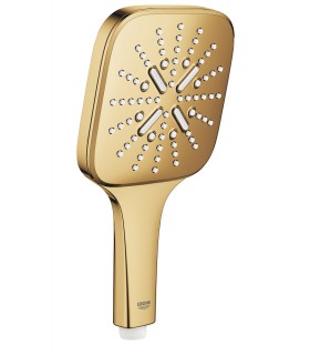 Grohe Rainshower SmartActive 130 Cube Teleducha 3 chorros Cool sunrise (Oro brillo) (26582GL0)