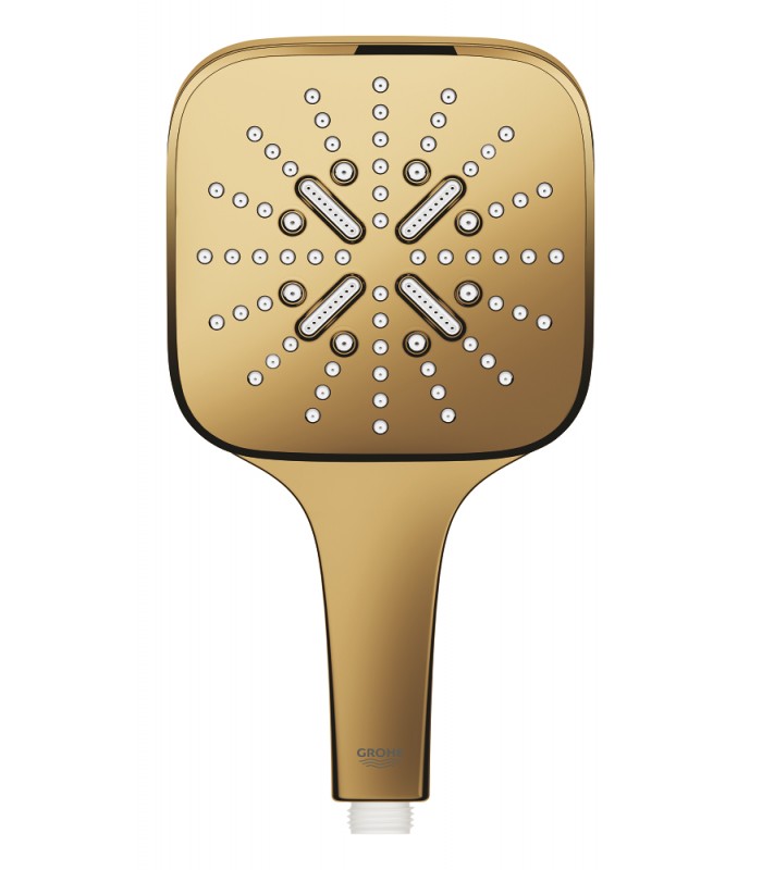 Compra online Grohe Rainshower SmartActive 130 Cube Chuveiro de mão 3 jatos Cool Sunrise (Ouro brilhante) (26582GL0) en oferta al mejor precio