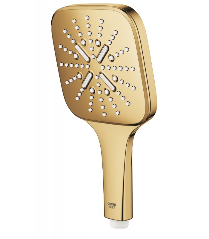Compra online Grohe Rainshower SmartActive 130 Cube Chuveiro de mão 3 jatos Cool Sunrise (Ouro brilhante) (26582GL0) en oferta al mejor precio